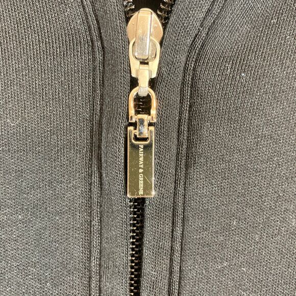 Fairway & Greene FG Women's 1/4 Zip Pullover XL Black Pockets Golf Outdoor - Picture 3 of 8